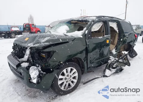 2010 Toyota Sequoia Platinum 5.7L V8 from USA, damaged, VIN 5TDDY5G17AS037888